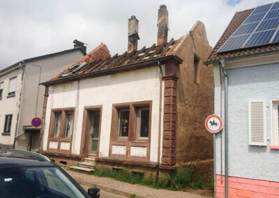 Abbruch EFH Waldmohr